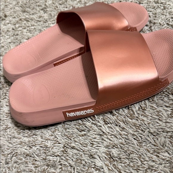 Havaianas Women's Coral Slide Sandals - Picture 2 of 2